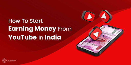 How much is the Earning from YouTube in India?